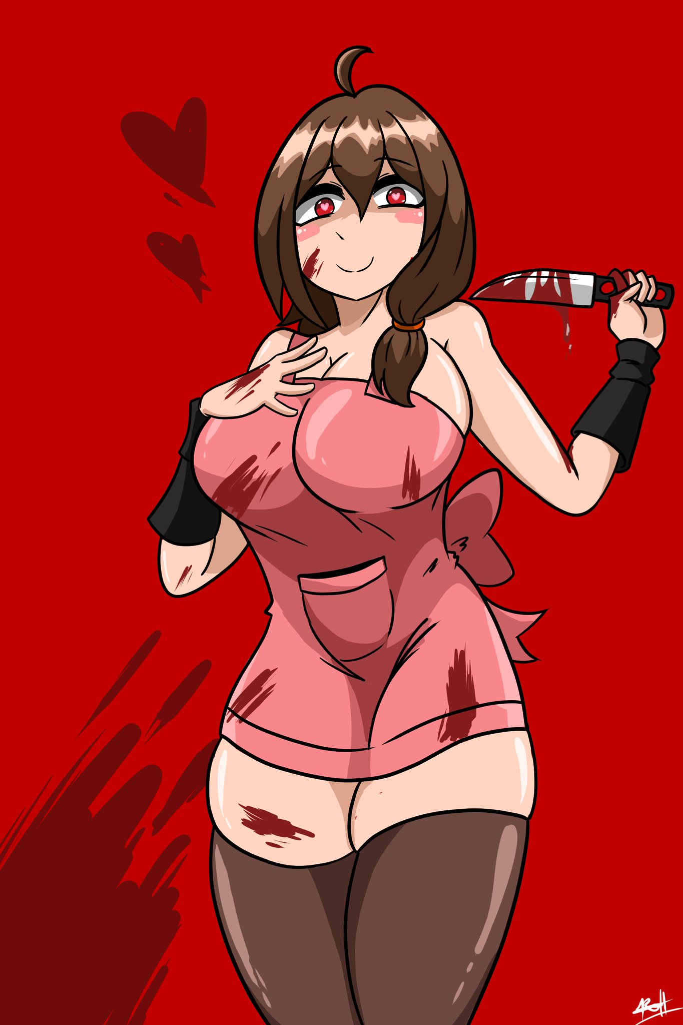 Ryo Su ☕️ COMMS OPEN RRAAAUUGHHH on X: Just your average yandere milf 🔪💕  #Halloween #ArtistOnTwitter t.cod20zBlGlsc  X