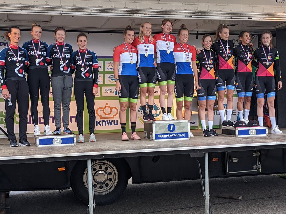 Brons voor de dames op het NCK! 

Lees hier ons verslag: nwvguplus.nl/nieuws/item/32…

<a href="/SchadeBathoorn/">Schadenet Bathoorn</a> <a href="/exception_IT/">Exception</a> #uplus #bollé 
@fietsenkoffie <a href="/FORTEsportswear/">FORTE Sportswear</a> <a href="/BoonstraVers/">versAlert Boonstra</a>