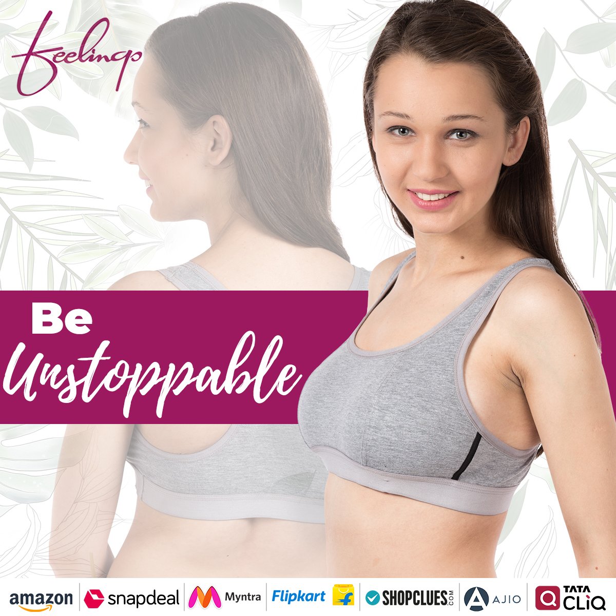 FeelingsFashion's tweet photo. Exercise plays a crucial role in health.
So, make Feelings Savvy your activewear partner and be unstoppable when it comes to your fitness.
https://t.co/AzVY6cYbO6
#Feelings #FeelingsInnerwear #InnerwearForWomen #SportsBra #ComfortableBra #ActiveWear https://t.co/GLdWz8wCNW