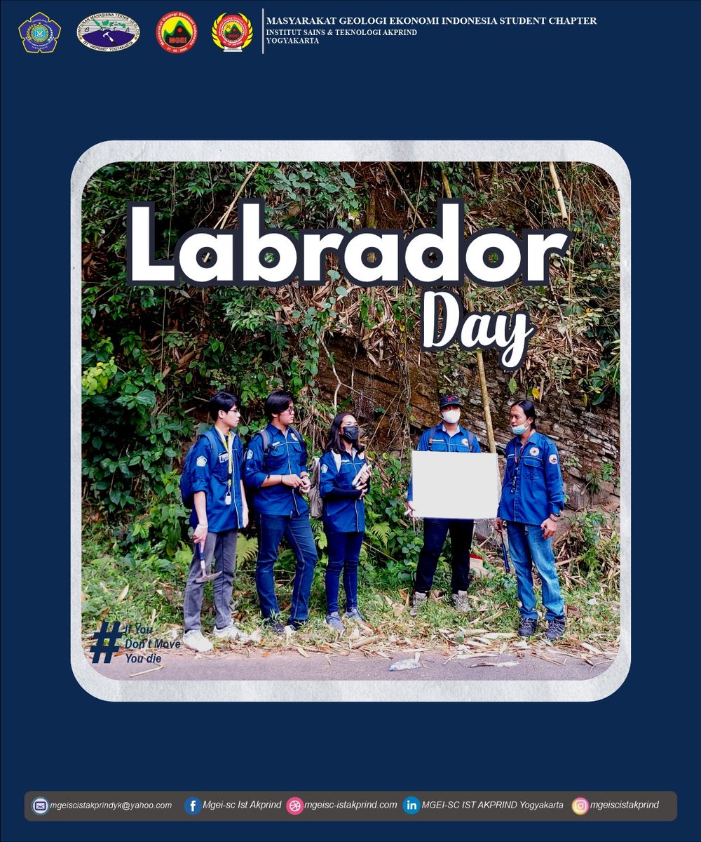 [LABRADOR DAY]

Wear Your Pride!! Hallo Hardrockers👋
Jangan Lupa Gunakan Baju PDH Kebesaran Kita  ya guyss...

IF YOU DON'T MOVE YOU DIE!!