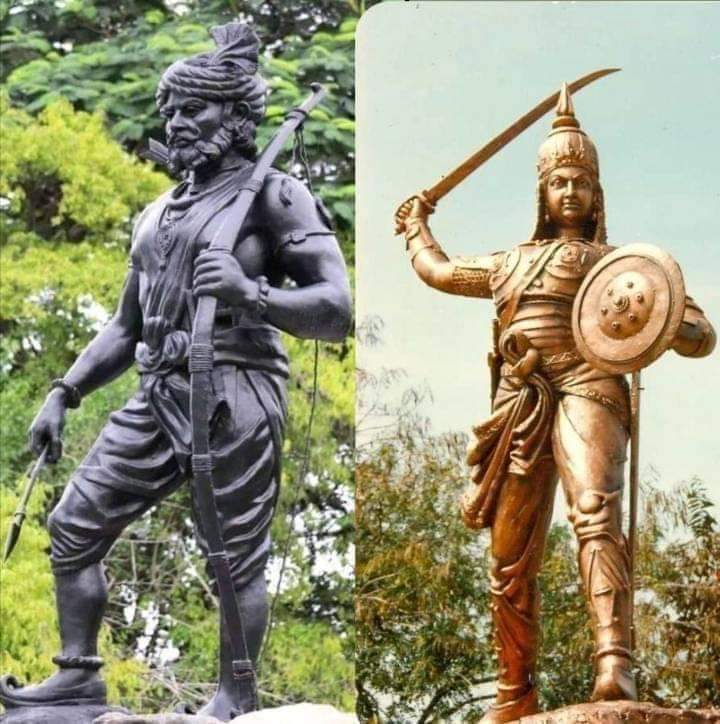 MitranshuGamit's tweet photo. भारत के महान आदिवासी योद्धा #राणा_पूंजा_भील और  महान वीरांगना गोंडवाना की #रानी_दुर्गावती की जन्म दिन जयंति पर विनम्र नमन और शुभेच्छा।💐💐🙏🏹 

@TribalAffairsIn @tribesindia @GovernorofGuj @GujTDDept @CMOGuj https://t.co/6EpnOH06nc