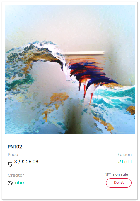 NHM_art's tweet photo. PNT02
Availavle on @kalamint_io

"It is all inside your head"

https://t.co/WZkUvOGNwx

#nft #kalamint #nftart #nftartist #nftcollector #nftcommunity #nftartgallery #latamnfts #tezos #tezosart https://t.co/iaiFWxpf5R