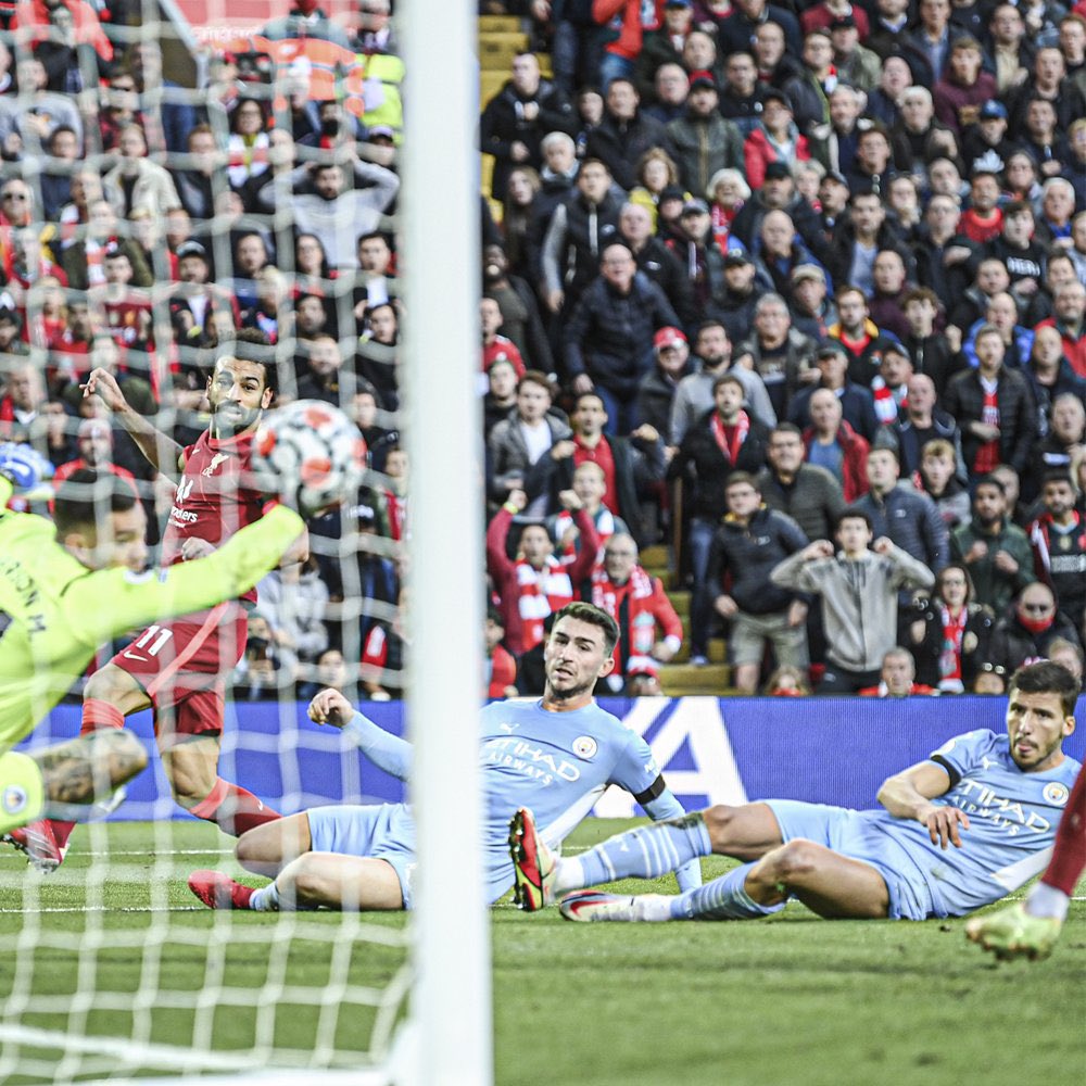 Just a reminder that Salah dribbled past Cancelo, Foden and Bernardo Silva, sent Laporte then putting him and Ruben Dias on the floor to score past Ederson on his weak foot.

Appreciate greatness. 🇪🇬👑