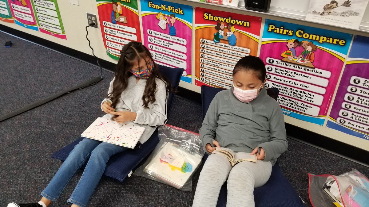 Sabgrimes's tweet photo. 9th week of school! Kids are reading more and listening to them read with expression is a joy! #readerscommunity #SupportPublicSchools #pusdproud @jacksonpusd @bmcdonald6 @Hchanhill https://t.co/HGALBg7P3Y