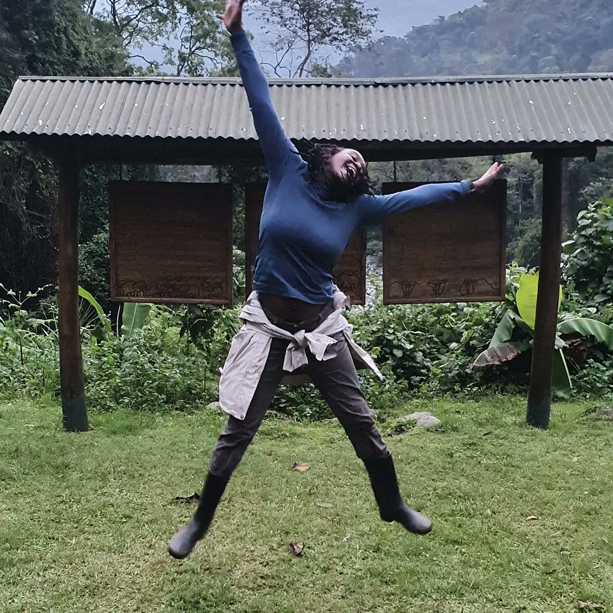 Mountainslayers's tweet photo. The joy of being off the Ruwenzori Mountains after 7 days!! #allaboutcommunity #relationshipwithcommunity #relationshipwithGod 
#relationshipwithself
#relationshipwithenvironment
#wildernessfirstresponder #safetyabovesummits  #lifeisshorttakethattrip #lifeisfortheliving https://t.co/jv3E2UyhQw