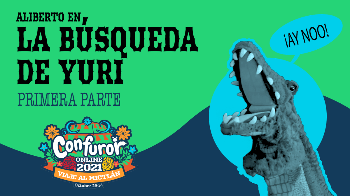 Confuror's tweet photo. Confuror Online 2021 is very close but before we start there is a mission for Aliberto, to find Yuri...

Who is Yuri? Yuri is none other than Confuror's mascot, do you think Aliberto will accept his mission?

https://t.co/cjIvXDhkIh https://t.co/wCl5bmedEw