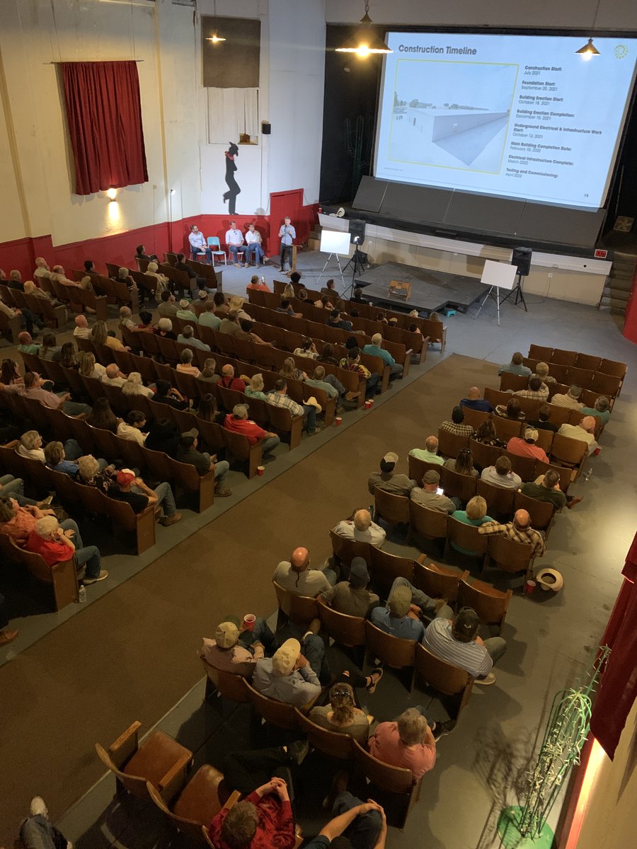Thanks to everyone who came out to the <a href="/ArgoBlockchain/">Argo</a> Community Outreach Event + BBQ tonight in Spur (largest town in Dickens County). Great to connect with folks and share our plans for our mining facility. Blown away by the welcoming we have received.