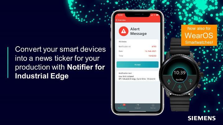 Let your production speak up📢 Notifier for Industrial Edge helps to ...