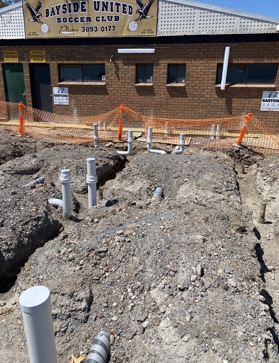 sunnystatepc's tweet image. Happy to help @BaysideUnitedFC @BaysideUnited protect their new #renovation against #TermiteAttack. #GreenzoneTermiteBarrier will get the job done right. #UseTheBest #SunnystatePestControl #TermiteBarriers #TermiteInspections #PestControl #Brisbane #Ipswich #NorthernGoldCoast