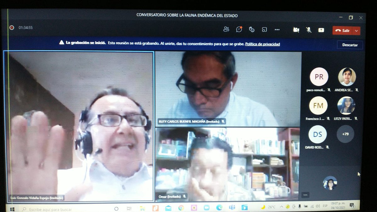 <a href="/omaralpuche/">omar alpuche leal</a> <a href="/JuanCMazum/">Juan Mazum</a> <a href="/Octavi0_360/">Octavio</a> <a href="/Brando199806/">Brando Feliciano</a> <a href="/SugeyCouoh/">Sugey Vargas Couoh</a> <a href="/sq_andrea21/">sq_andrea</a> <a href="/David_RS500/">David Rodríguez de los Santos</a> <a href="/saori_rosel/">Saori Rosel</a> <a href="/alessvivas/">Alex Vivas</a> <a href="/pat_arsenio/">Arsenio Pat</a> <a href="/LitzyGmezA/">Litzy Gómez Anestoso</a> <a href="/DanielaSaucill3/">Daniela Saucillo</a> <a href="/vas_castillo/">vas castillo</a> <a href="/_MariaRangel14/">Maria Rangel</a> <a href="/IngridPuc/">Geraldynn *-*</a> Felicidades #Tucanes de la <a href="/ComunidadTecNM/">ComunidadTecNM</a> del <a href="/TecNM_Cancun/">@TecNM_Cancun</a> por ese Conversatorio de expertos en la #FaunaEndémica  del Estado de #QuintanaRoo y sus aportaciones desde desde el punto de vista #Ecológico #Endemismo #Biocultural y #Jurídico sin duda una gran aportación académica.