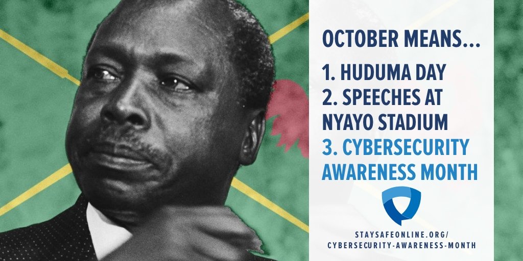 BabyMut's tweet photo. We all have a role to play in ensuring our interconnected world will be safer and more resilient for everyone. Empower your friends, colleagues, and family to Do Your Part. #BeCyberSmart
#TukoCybersmart #DoYourPart #CSAM21 #cybersecurity https://t.co/ND2M6YpZUo