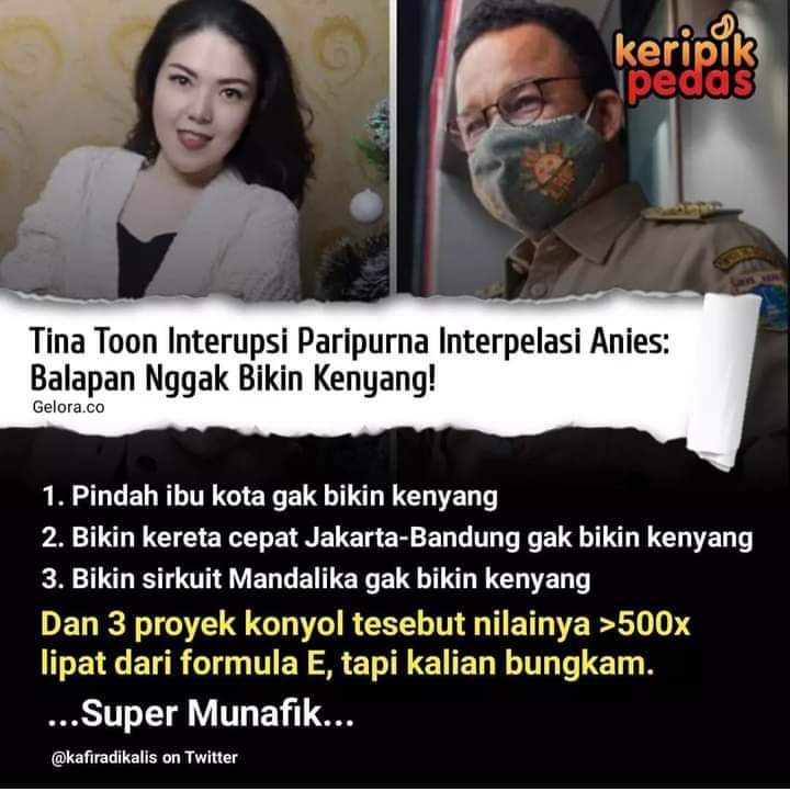 ...Kalau ngutip tweet gw biasakan utuh...Harus ada emot ~>(``,)<~

Jangan dihilangkan donk ah... (``,)