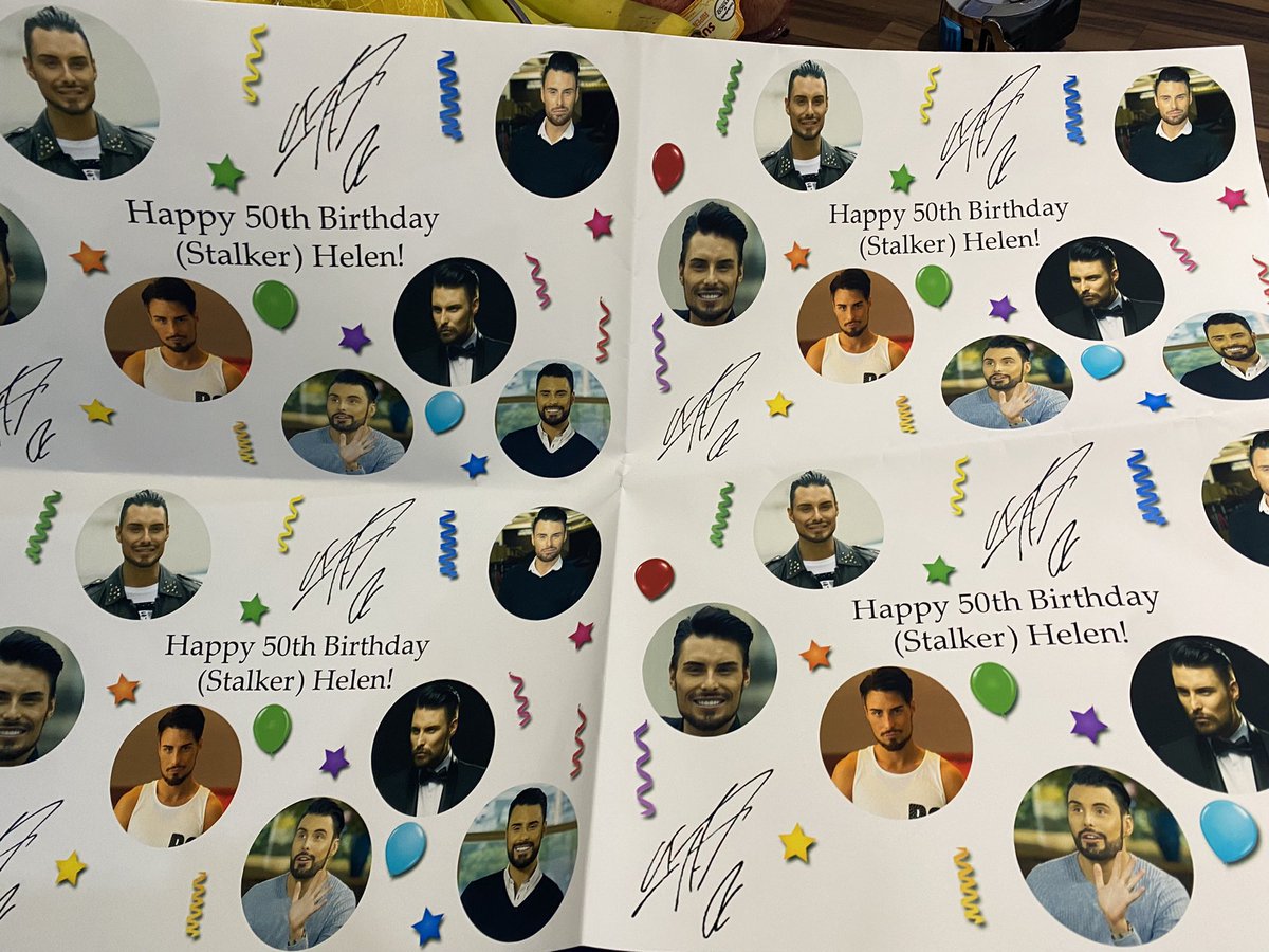 natstyleshudson's tweet photo. Getting ready for the big 50 th for Helen, please send a message for Her 50th Birthday @Rylan https://t.co/bc77sCMDNQ