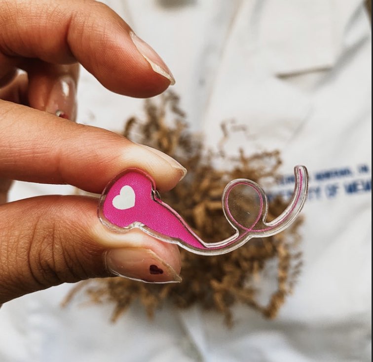 We’re kicking off our #MUAM giveaway with Lizet M., owner of SonographerDesigns! The winner receives a $25 gift card to her Etsy, a free sticker, and a 10% off coupon for next time. Check out our instagram to learn how to qualify. Good luck!
#sonography #ultrasound