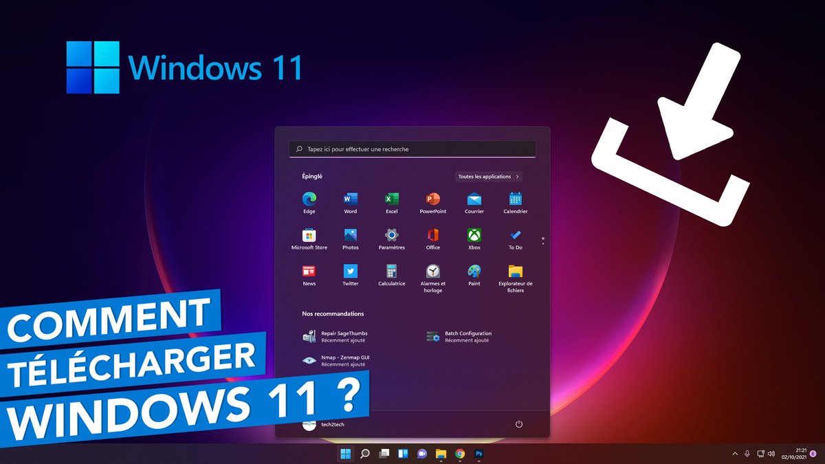 Tech2TechFR's tweet image. Windows 11 : Il est là ! Comment télécharger Windows 11 ? dlvr.it/S8wtml #Windows11 #WindowsClient