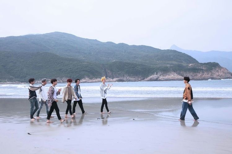 love_loop7's tweet image. I WON'T LET YOU GO GOT7🕊️💚