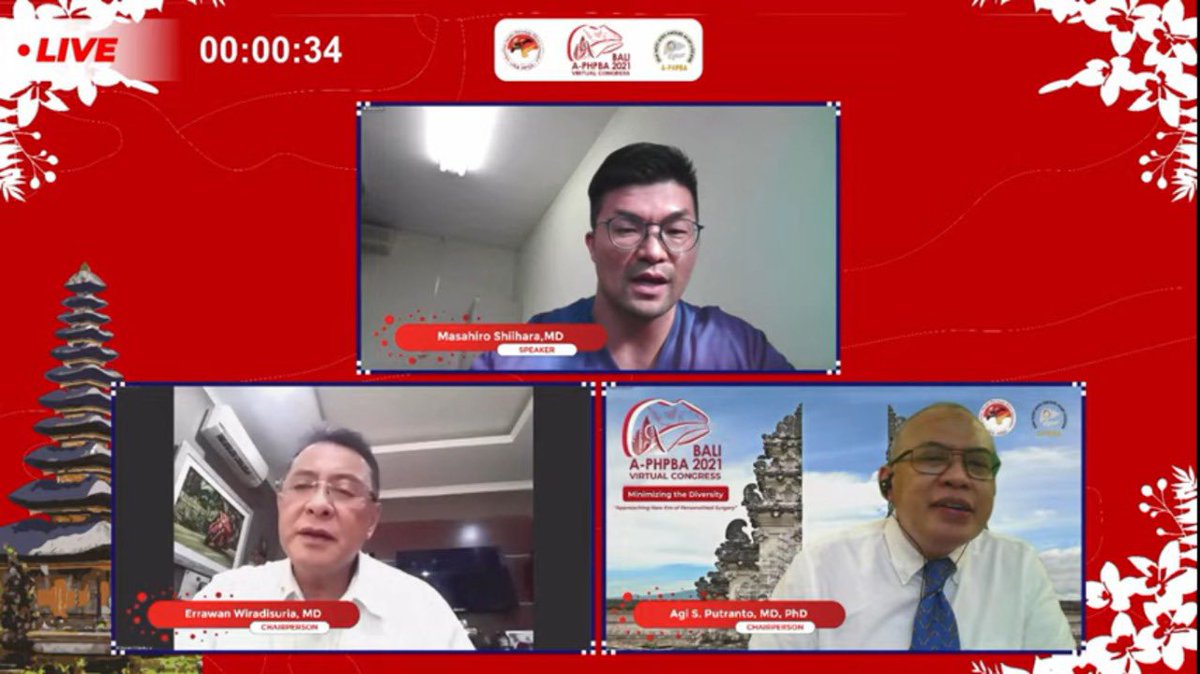 APHPBA_2021's tweet photo. DAY 3 of A-PHPBA : more interesting discussion with even more speakers and chairpersons

@WanderlustSurg @NamJoonYi2 @TLalisang https://t.co/y23bGKuCyn