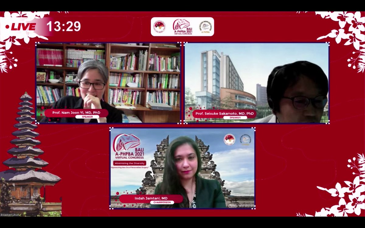 APHPBA_2021's tweet photo. DAY 3 of A-PHPBA : more interesting discussion with even more speakers and chairpersons

@WanderlustSurg @NamJoonYi2 @TLalisang https://t.co/y23bGKuCyn