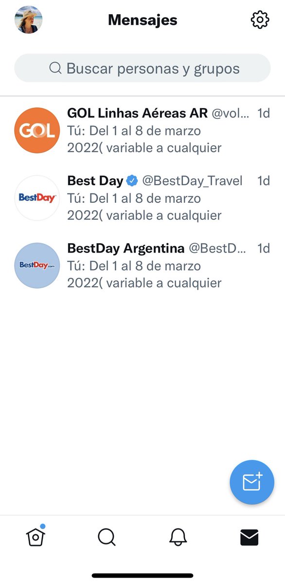 KZeverin's tweet photo. @BestDayARG @VoeGOLoficial @BestDay_Travel @ANACargentina @DNDConsumidor @DespegarAr nuevamente me han dejado COLGADA y sin RESPUESTA de @BestDay_Travel @VoeGOLoficial  tras pedirme por privado los datos para “ reprogramar” mis vuelos https://t.co/OHQD4lqlkR