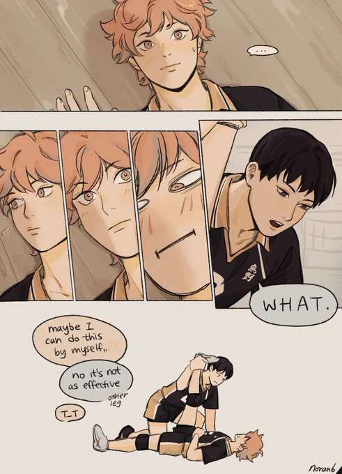 third year kagehina crumbs cos i can't get enough 