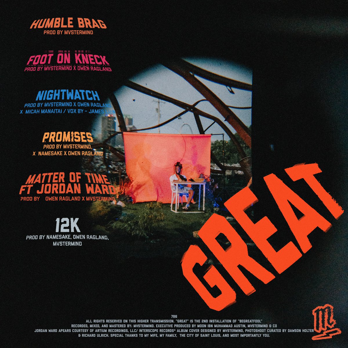 Breh look… it’s past midnight so technically I’ma announce this to the world right now. 

“GREAT” is now live on ALL streaming services baby !!