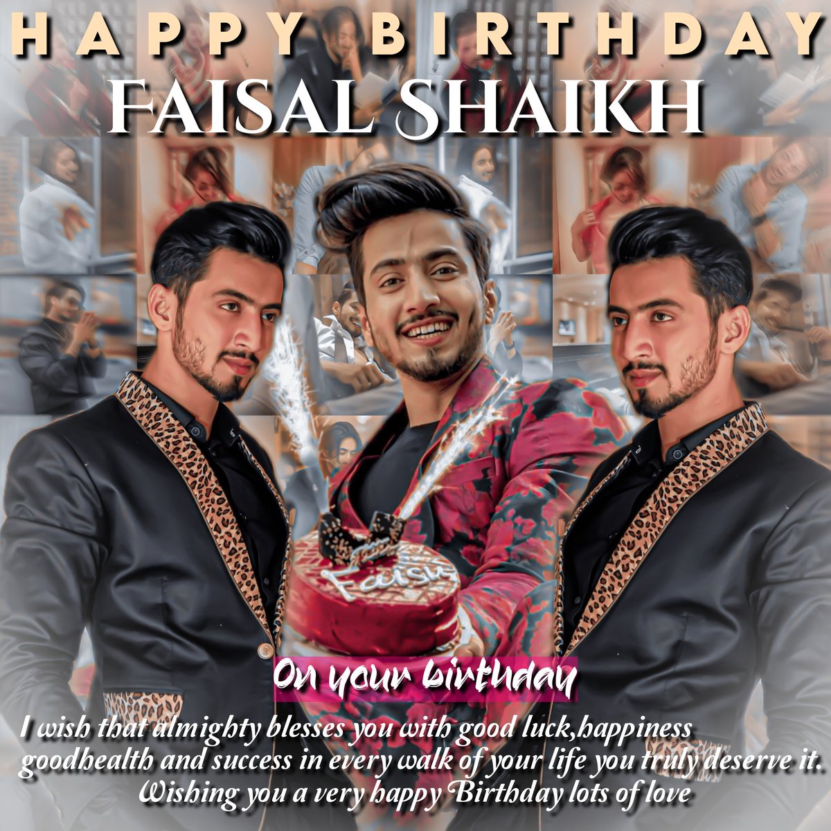 faisu_addicted's tweet photo. Happiest Birthday to the most important person of my life who mean the world to me...
Thank you for being the best Idol
Faisusquad loves you so much
@Mr_Faisal_S07

HAPPY BIRTHDAY MR FAISU https://t.co/Cy56Z20kNa