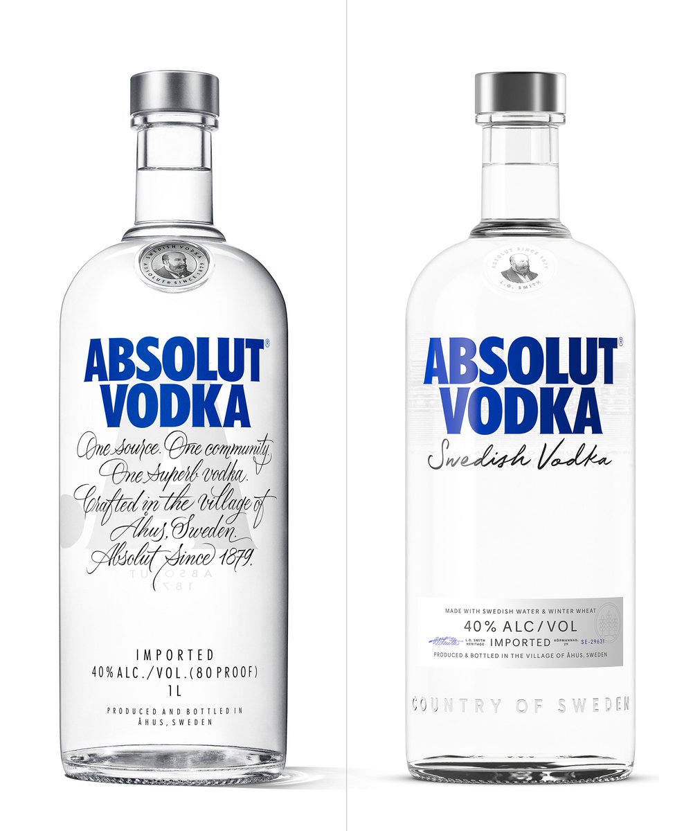 Nice.

New bottle design for Absolut. Simplified, but lots of stunning detail.

underconsideration.com/brandnew/archi…