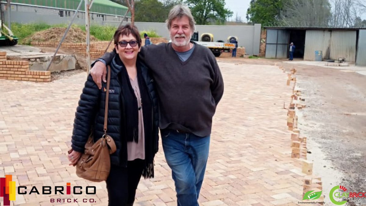 Cabrico2's tweet image. Meet Daleen Joubert, Our Senior Sales Representative and Peter Barnard, Owner of Somerset Paving. 

Sight Image at Elgin Fruit Growers - Grabouw 
Project completed by : Somerset Paving
Product used - Wheatstone Pavers 73mm.