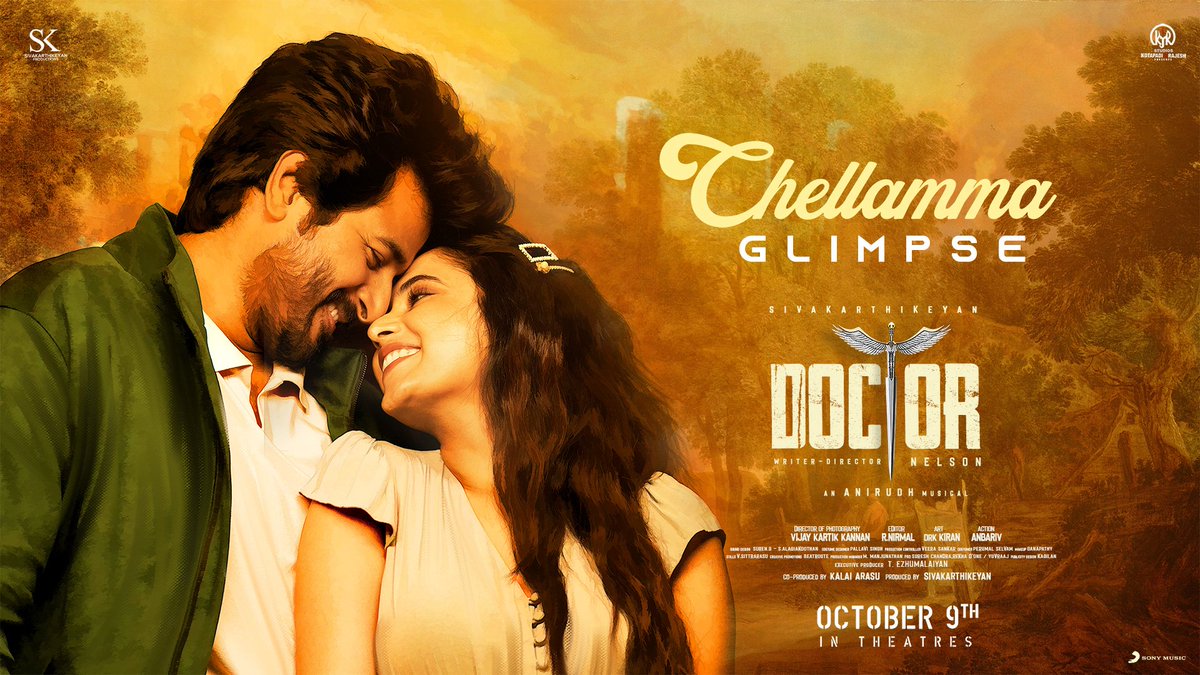 Binged_'s tweet photo. #DoctorUpdate

#ChellammaGlimpse is here ❤️❤️

Check it out 👇
https://t.co/phYGxKCqi1

#Doctor @Siva_Kartikeyan @Nelsondilpkumar @anirudhofficial @priyankaamohan @SKProdOffl @sonymusicsouth https://t.co/FnPdufmd82