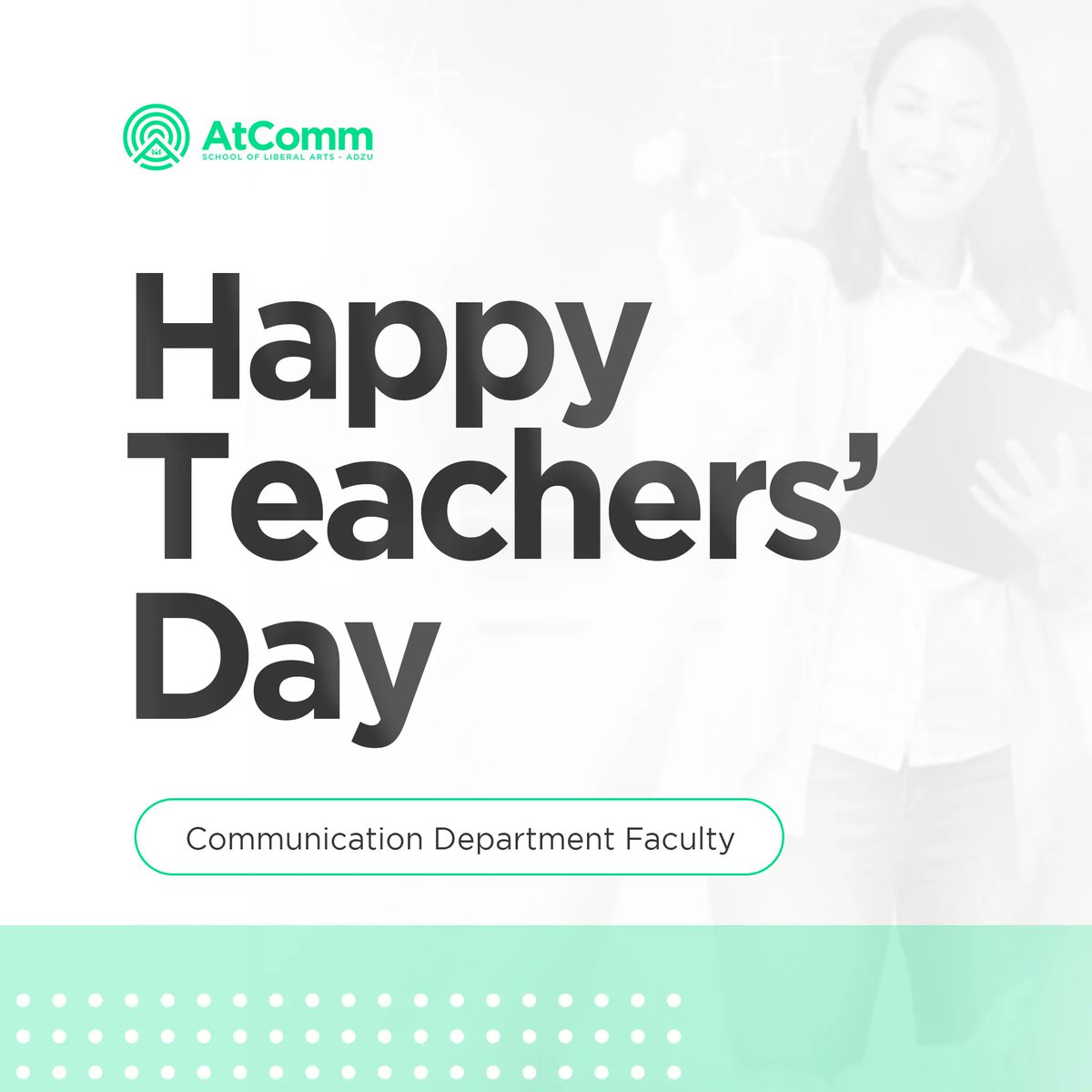 TheAtComm's tweet image. HAPPY TEACHER&apos;S DAY! | The Ateneo Communicators extends its warmest Teachers’ Day greetings to the faculty of the Communication Department!
We would not be the communicators we are today if not for these men and women – the best and brightest in their fields.