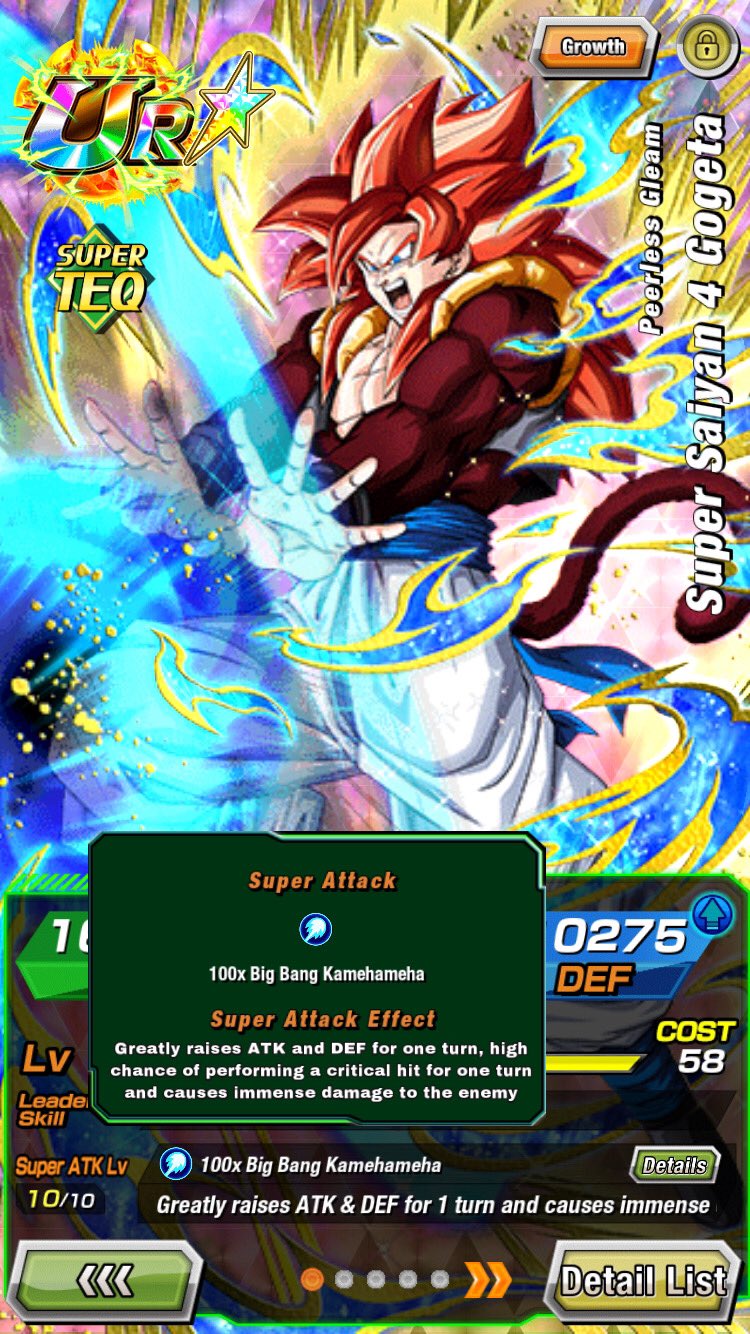 Peerless Gleam] Super Saiyan 4 Gogeta