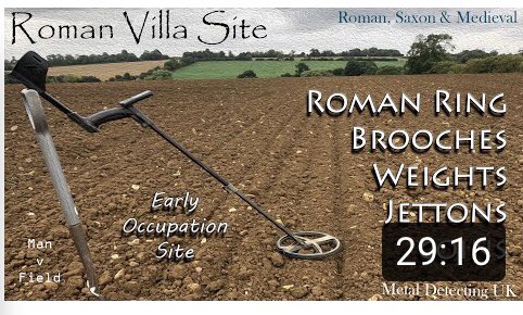 metaldetecting2's tweet image. Man v Field: Metal Detecting UK - Roman Villa Site youtu.be/r4a8vek-bqI via @YouTube