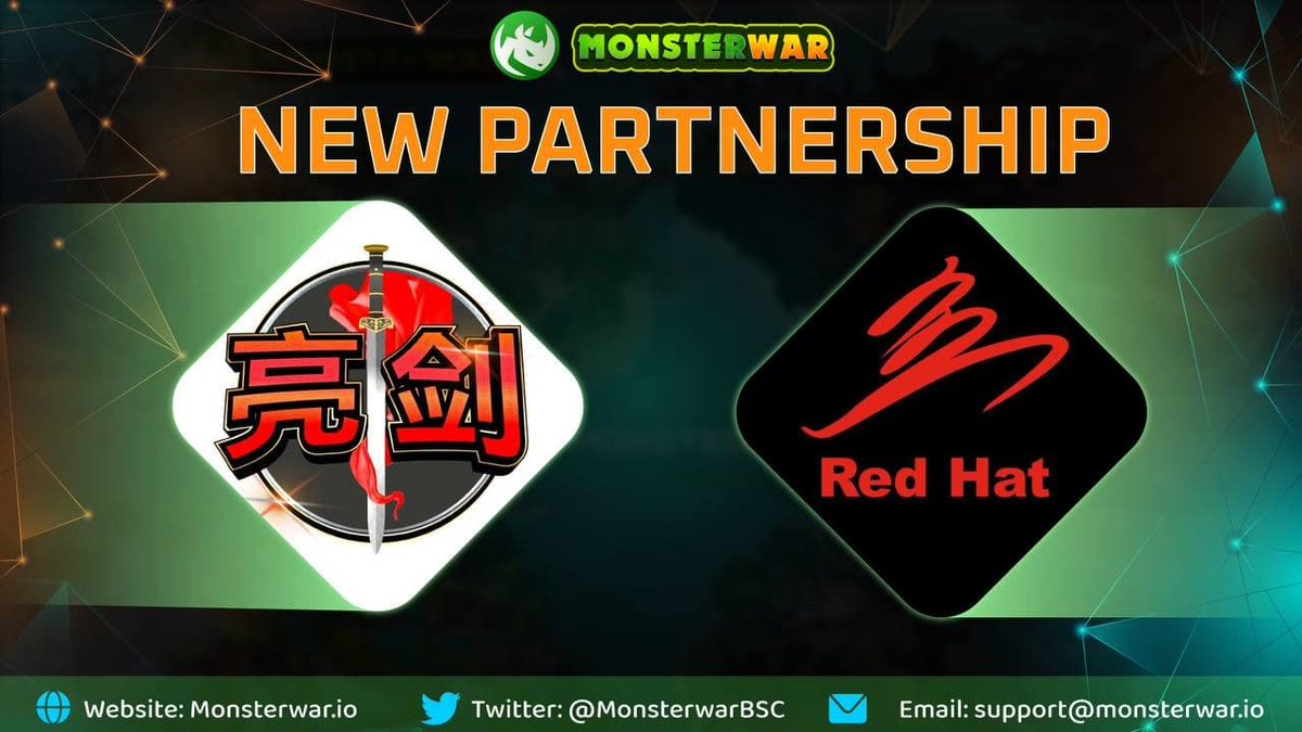👉 We are pleased to announce the partnership with DrawingSword (t.me/liangjianshequ) and 
Redhat Community (t.me/redhatcommunity)

👩‍👧‍👦 We will work together to push MWA higher in the market

$MWA #Play2Earn