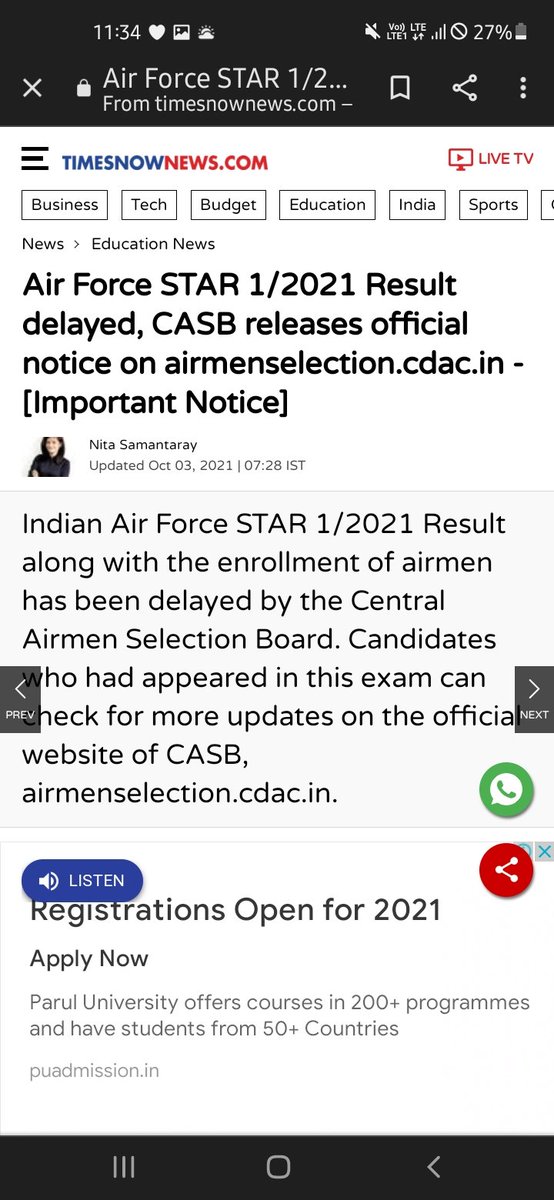 Nikhilverma2611's tweet image. we can&apos;t wait anymore #Airforce_Enrollment_Publish_Karo
#airforce_airman_result #Airforce_Result_Do