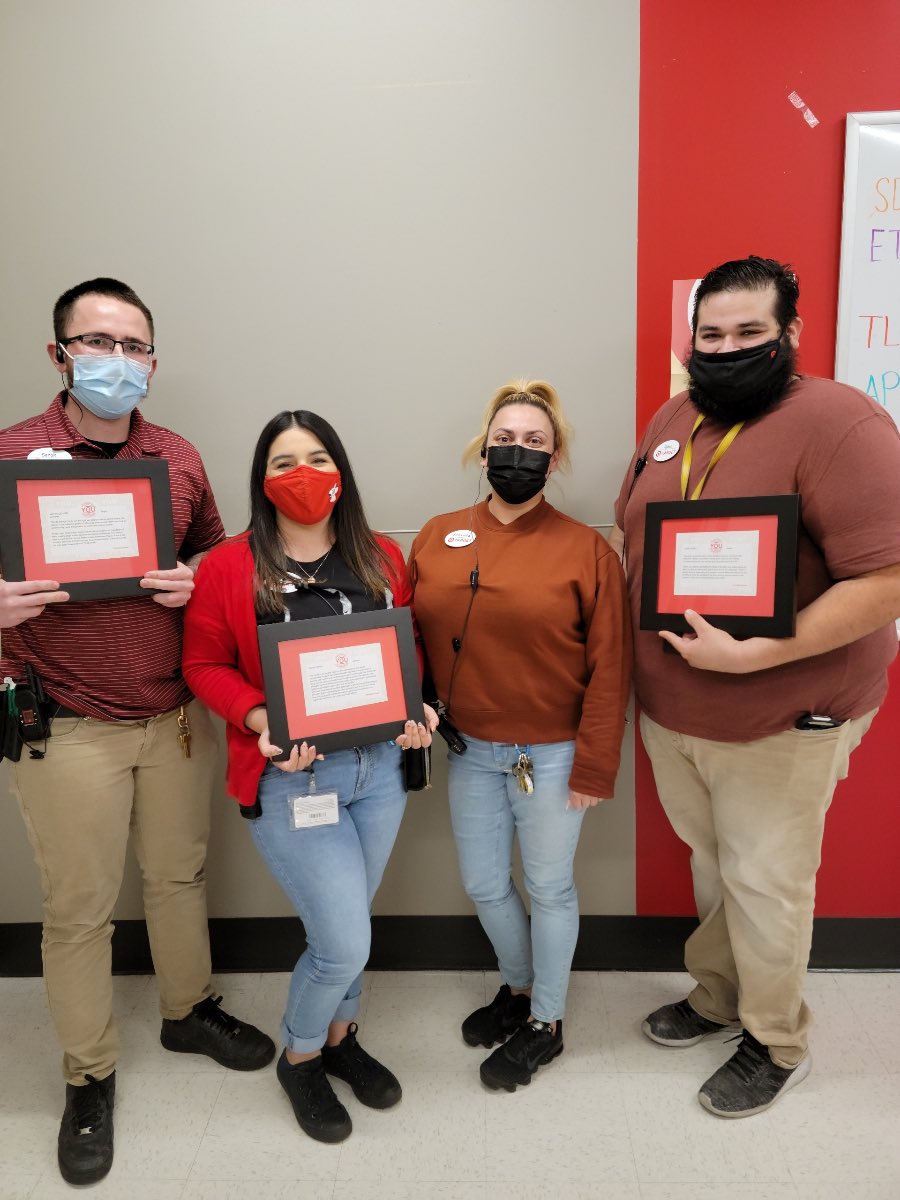 Rusty08's tweet image. TODAY I WAS AWARDED WITH THE WORD CARE, IN #CAREGROWWIN  I CARE FOR MY STORE MY TEAM MY GUESTS AND MY PEERS , THANK YOU #T0940  CARE GROW WIN TOGETHER. @Rocio_Sierra02 @BrittneySalin19 @SamBorrego922