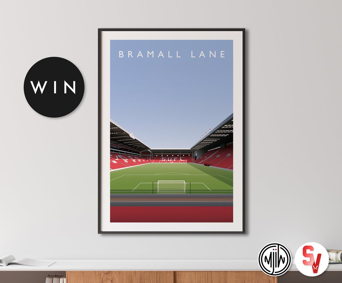 GIVE AWAY!
Fancy winning this stunning #sufc A3 print courtesy of <a href="/matthewjiwood/">matthew j i wood design</a> just follow these three easy steps!
-Follow both <a href="/matthewjiwood/">matthew j i wood design</a> &amp; <a href="/TheShorehamView/">Shoreham View</a> 
-RT This post
-Comment on this tweet saying UTB
Winner announced Friday 8th October
Good Luck #twitterblades