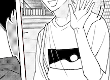 ウルフっぽい!といただいた羊羹、切ってみたら偶然にも5話の隼人のTシャツと同じ柄でした…!!😳 かわい〜! 