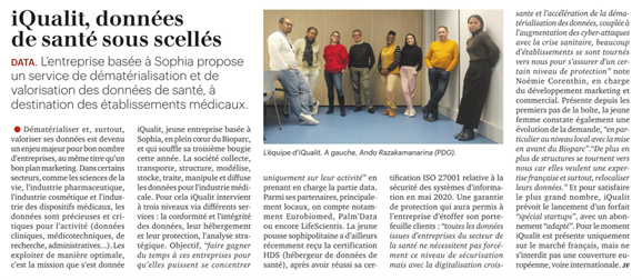 [ On parle de nous ]

💬 Dans la nouvelle édition du <a href="/Tribuca/">Tribune Côte d'Azur</a>, iQualit vous parle de la sécurité des données.

👇 Découvrez le dernier article sur iQualit !