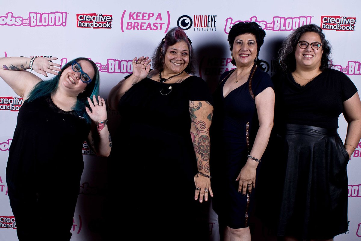 Thanks to all the wonderful BOOBS &amp; BLOOD volunteers! And here's to a great 2022!