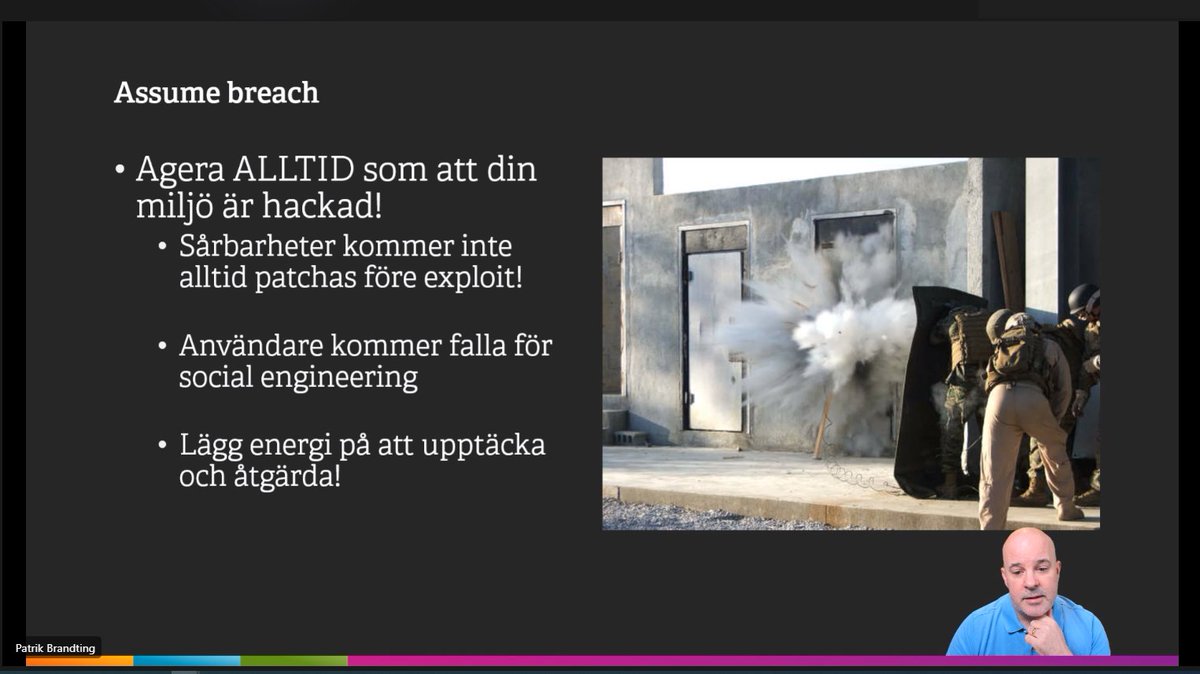 Lysnar på Så funkar det! med Patrik Brandting.

Massor av nyttiga tips kring Zero Trust!

Häng med på nya avsnitt varje tisdag 8:30
eventbrite.com/e/sa-funkar-de…