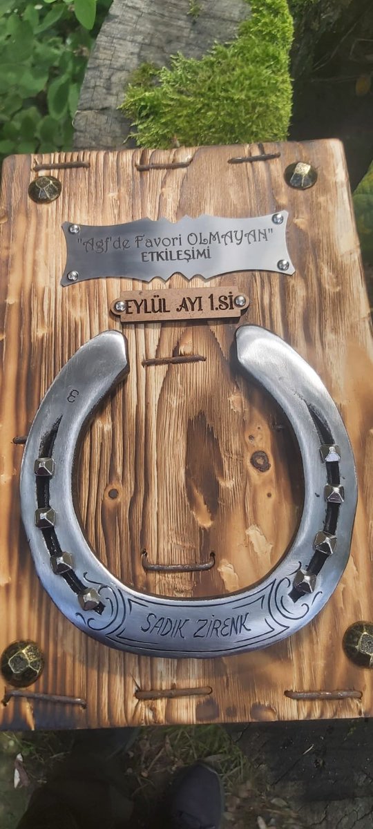 ..VE YARIŞMA BAŞLIYOR🎯🎯🎯

👉"Agf'de Favori OLMAYAN" Etkileşiminde TEK tercihlerinizle -EKİM AYI 1.si- SiZ olabilirsiniz..

🏅ÖDÜL:
At Nalı Plaketi(Adınıza Özel)..

🐎KATILIM:Takip ve Retweetle

💥Şartları ve detayları tweetin devamında okuyabilirsiniz..
      👉ÖRNEK🏅ÖDÜL👇