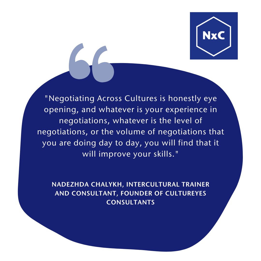 Here is what one of our Certified NxC Consultants had to say about the programme. Register for NxC certification programme on 28 October: worldwork.global/certification/…
#intercultural #leadership #negotiation #globalmindset #globalworkplace