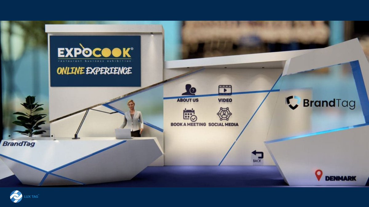 luxtag_official's tweet photo. On 28-30th September, our latest #SaaS product "BrandTag" participated in the Italian exhibition #Expocook with a virtual #3D booth.
Learn more about #BrandTag through Expocook online experience!
👉https://t.co/2wPYK6eji0
#Blockchain #exhibition #innovation #technology https://t.co/Tq5xRbqbhP