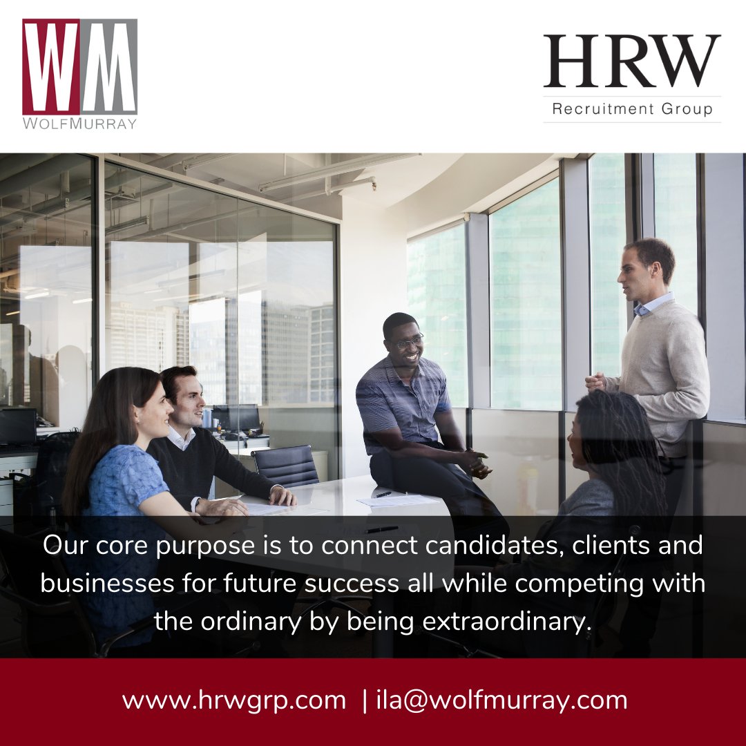 #recruitment
#wolfmurray
#purpose
#connecting
#candidates
#clients
#business