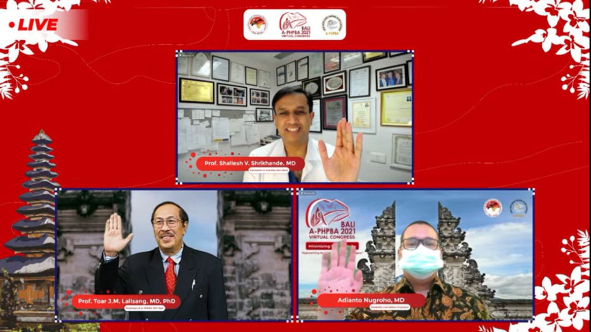 APHPBA_2021's tweet photo. DAY 4 of A-PHPBA

Dear speakers and chairpersons, thank you for your contributions!

Missed a session? Go to https://t.co/KS8zffUoad to see on demand session. The platform will be available until 31 December 2021

@Shrikhande_SV @adiantoyusuf97 @TLalisang 

#APHPBA2021 https://t.co/hkOAgfhGrZ