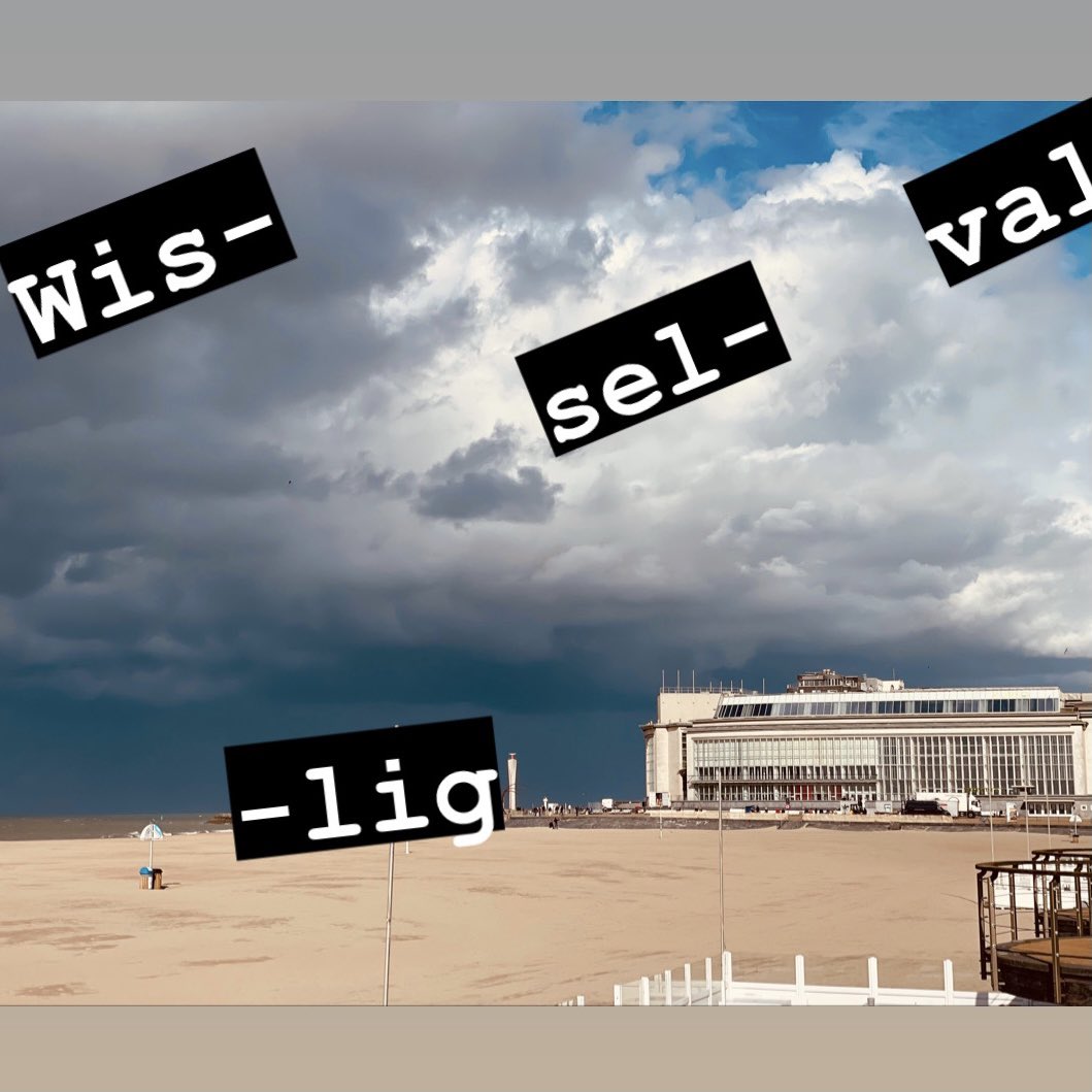 Op zijn Oostends: “t wit nie wa dat wilt” <a href="/VisitOostende/">LoveOostende</a> #oostende