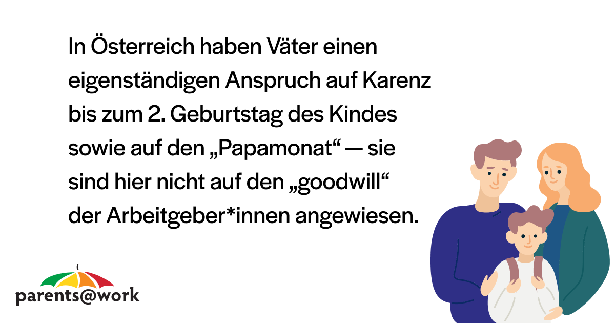 ParentsWork_EU's tweet photo. #papamonat #parentsatwork #antidiskriminierung #karenz https://t.co/xAqVRxtmOJ