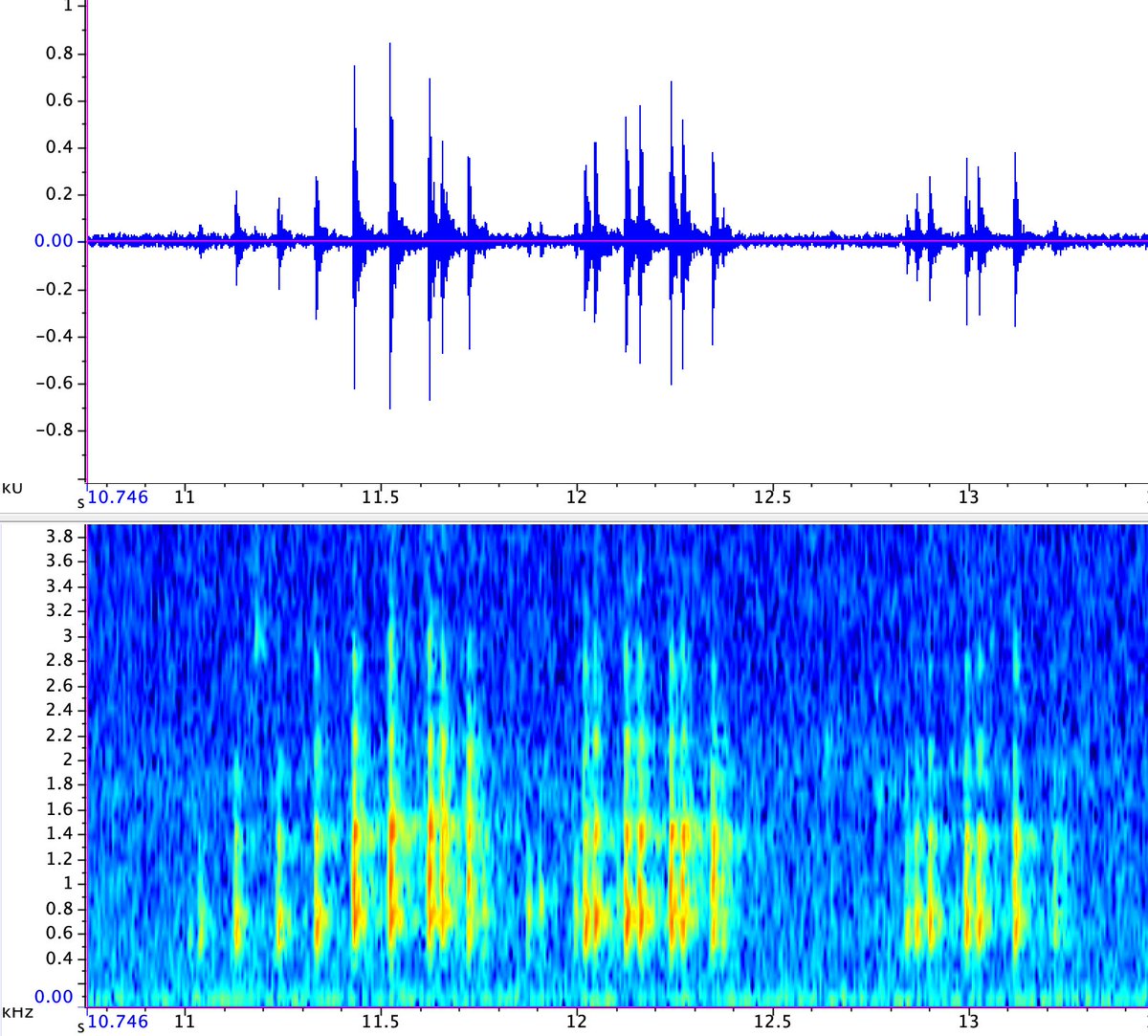 Citizen science can contribute HEAPS of quality data. <a href="/FrogIDAus/">FrogID</a> is now up to ~440,000 expert-validated frog records in <4yrs. And look at this quality call recording from FrogID - one of many being used in bioacoustics research.