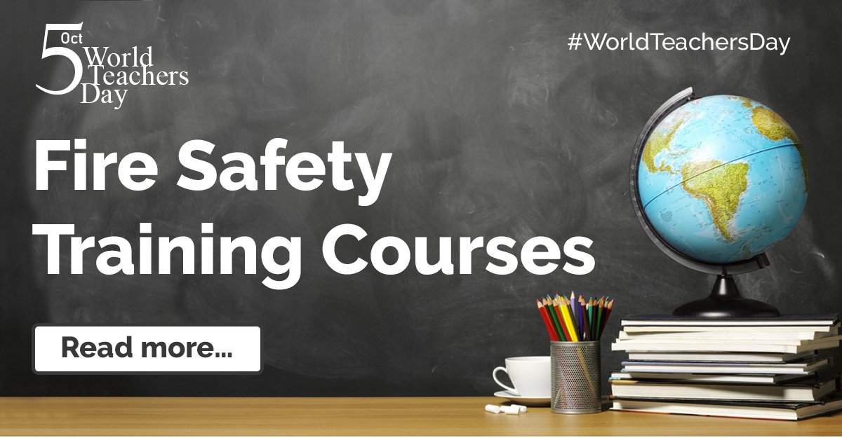 FSESystems's tweet image. Happy #worldteachersday!  We are committed to educating our customers, and offer a series of Fire Safety Training courses to ensure your workforce is properly trained. Click here: bit.ly/3fzapiQ 

#firesafetytraining
