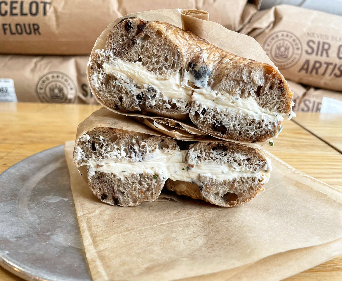 Roasted garlic &amp; herb cream cheese has arrived!